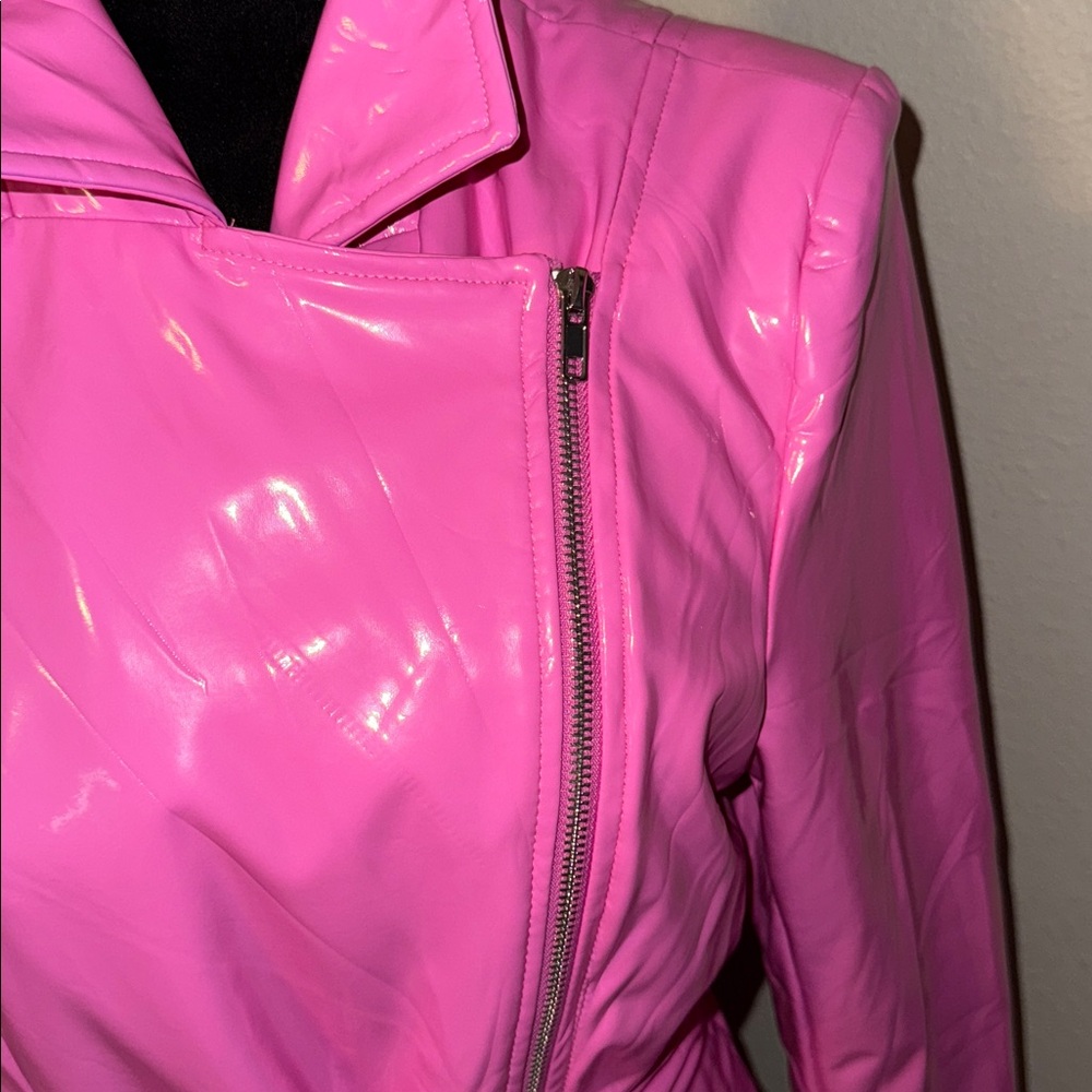 Pink Trench Coat - Picture 2 of 4